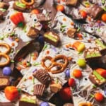 Halloween bark.