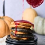 Halloween pancakes.