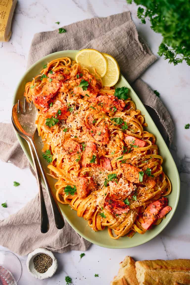 Cajun Salmon Pasta A Full Living