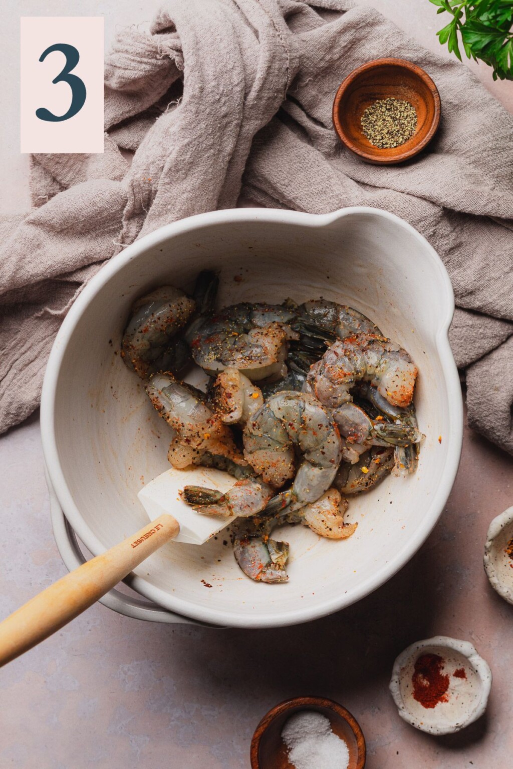 Steak and Seafood Skillet with Parmesan Cream Sauce - A Full Living