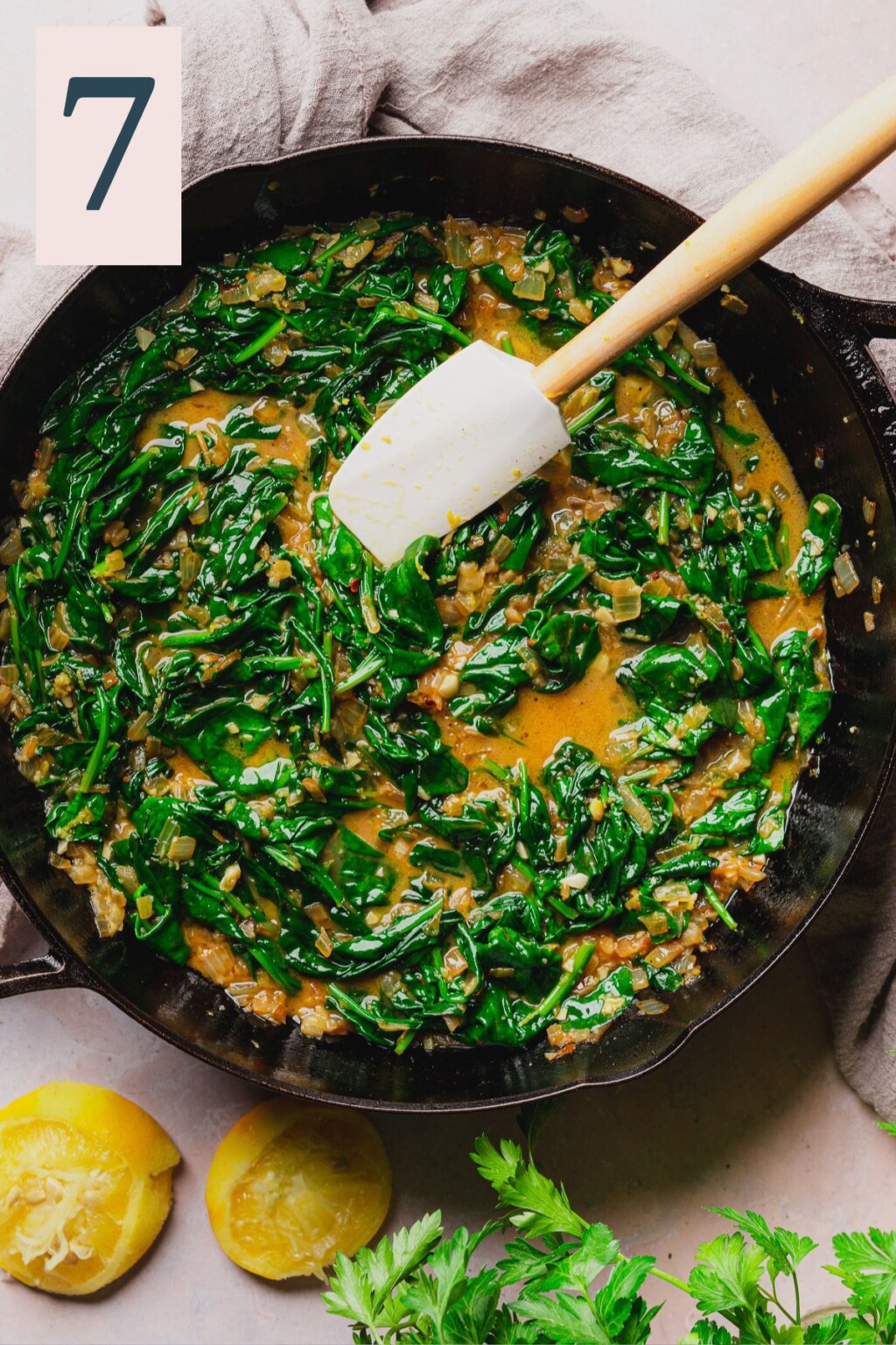 Steak and Seafood Skillet with Parmesan Cream Sauce - A Full Living