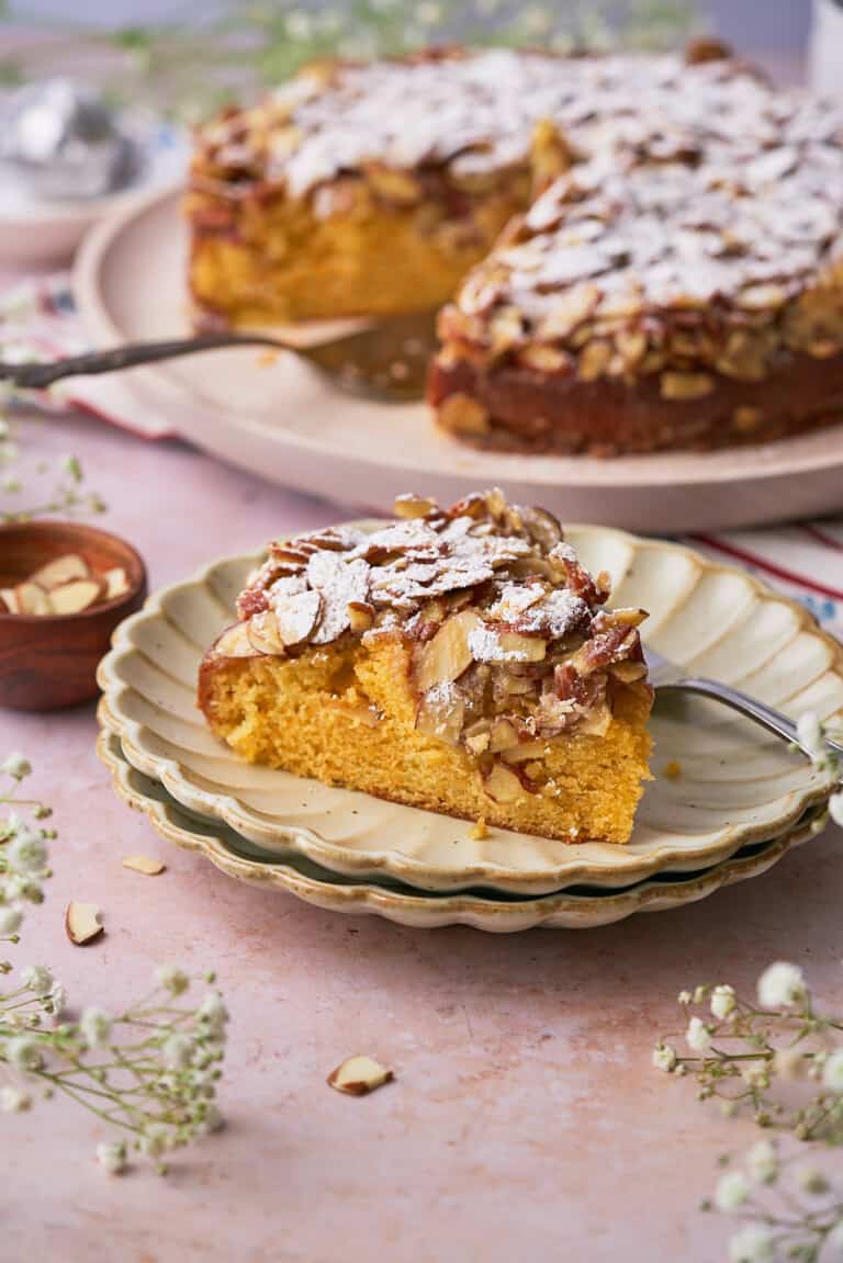 Swedish Almond Cake - Toscakaka - A Full Living