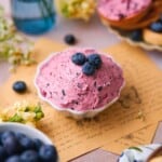 Blueberry butter.