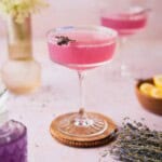 Lavender martini.