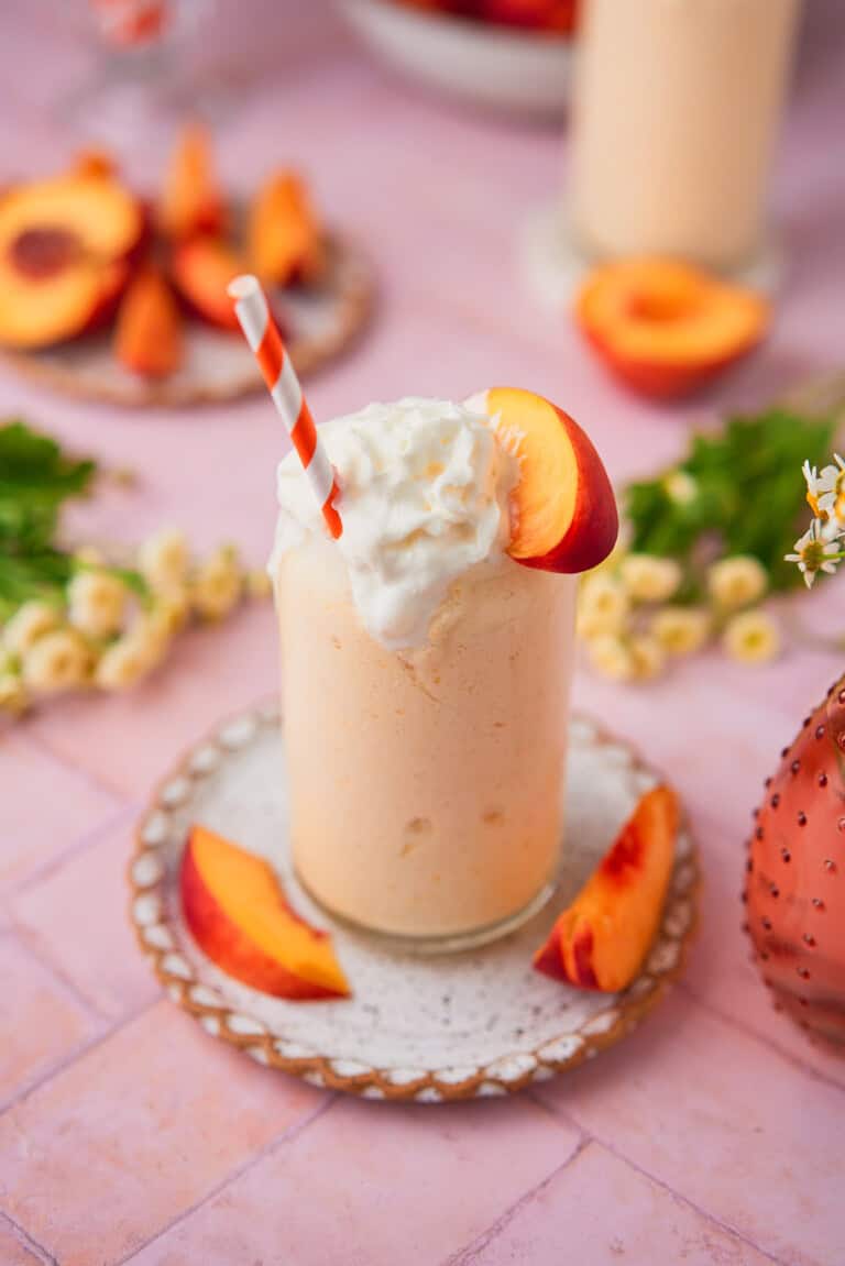 Peach Milkshake Recipe Chick Fil A Copycat A Full Living 9639