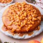 Almond apple cake.