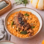 Chicken and Pumpkin Risotto.