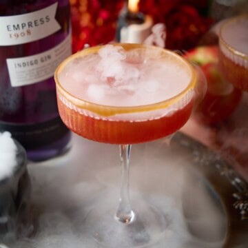 Poison Caramel Apple cocktail with Empress.