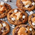 Chocolate chip marshmallow cookies.