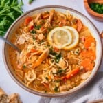 Spicy Chicken Noodle Soup.