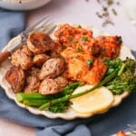 Sweet and Spicy Salmon Bites.