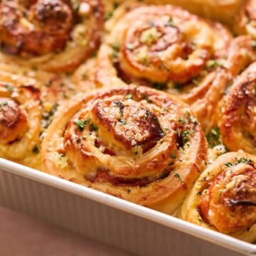 Ham and Cheese Rolls.