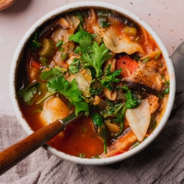 Spicy Vegetable Soup.