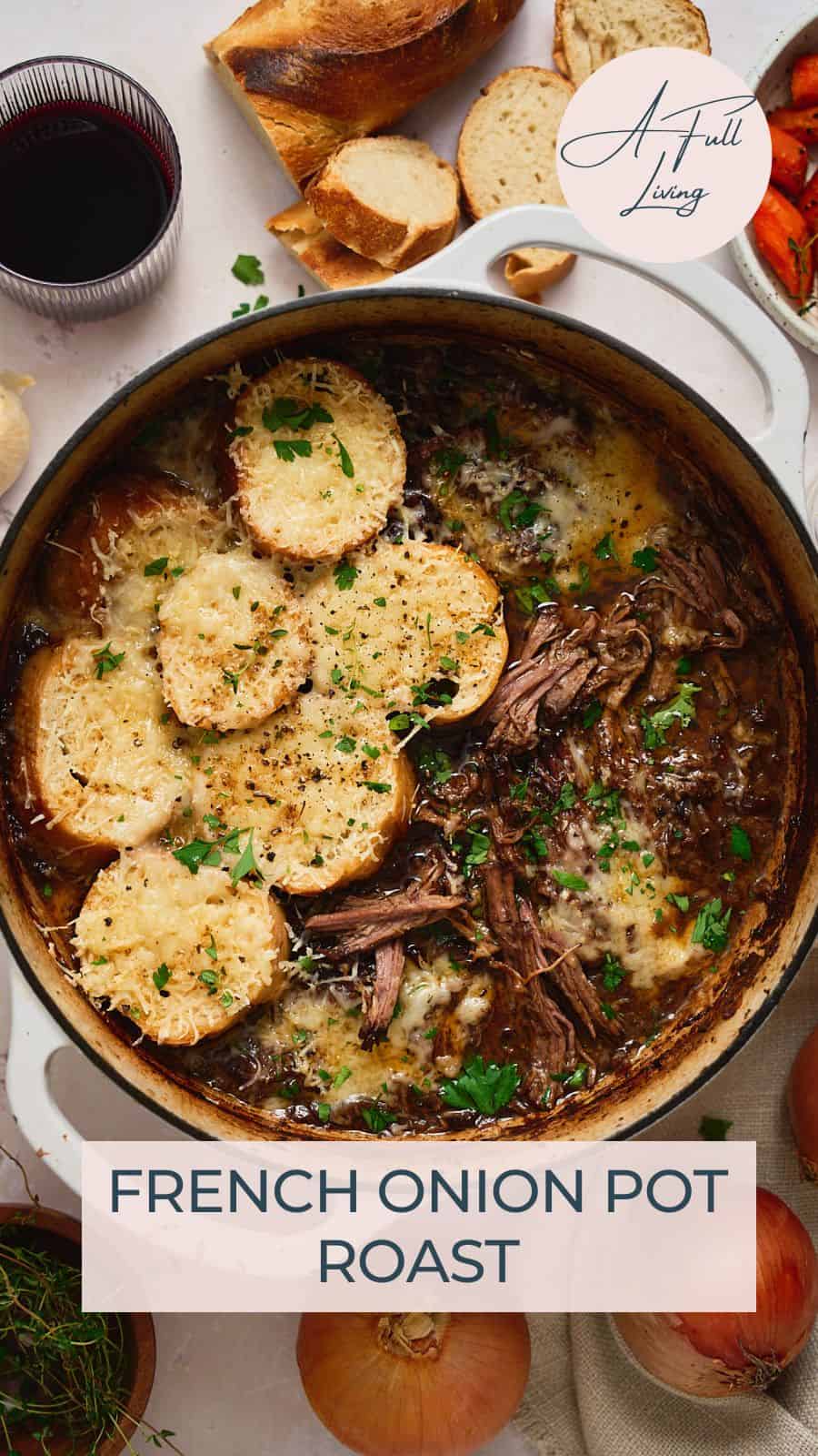 French onion pot roast.