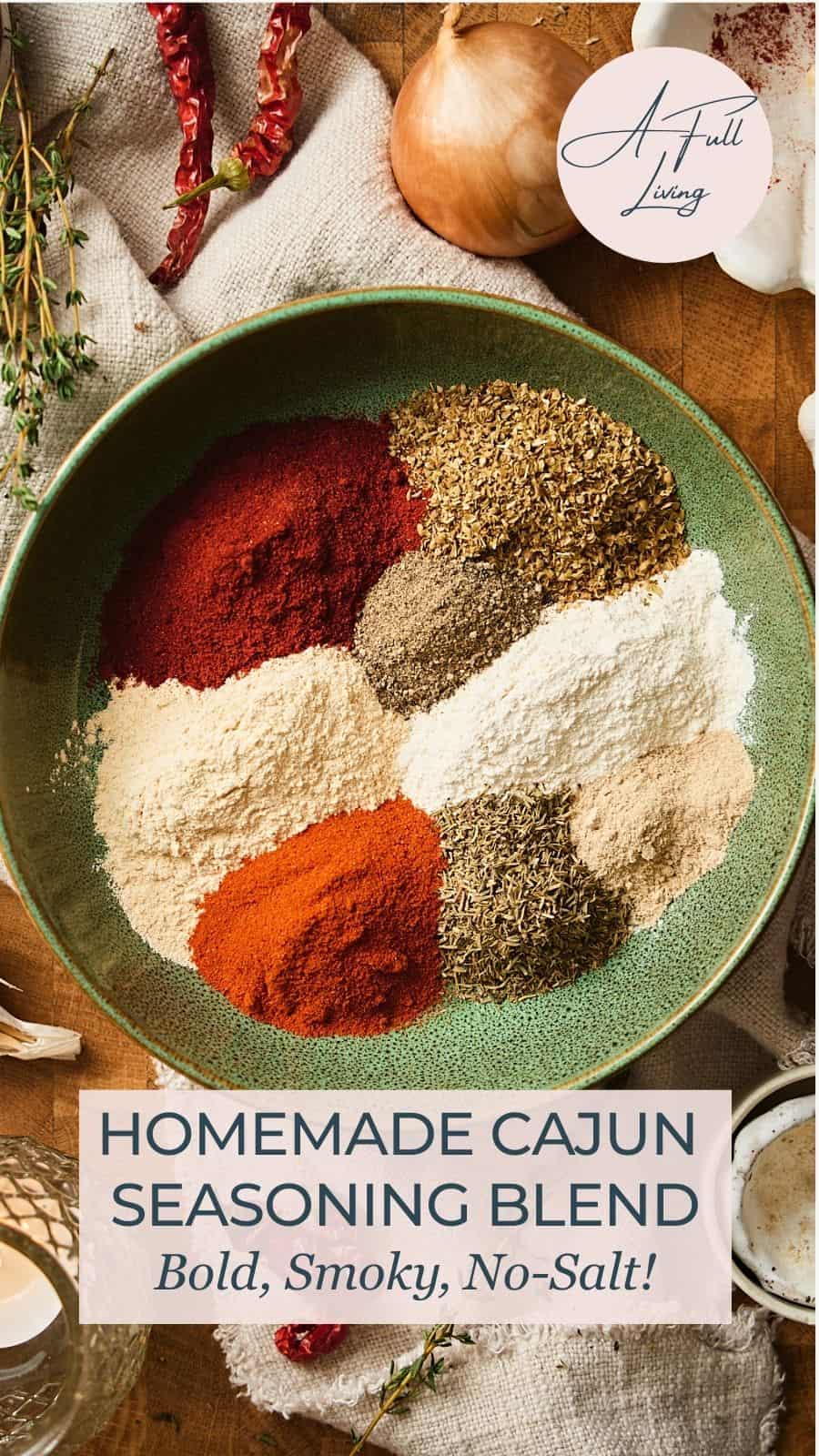 Homemade Cajun Seasoning Recipe.