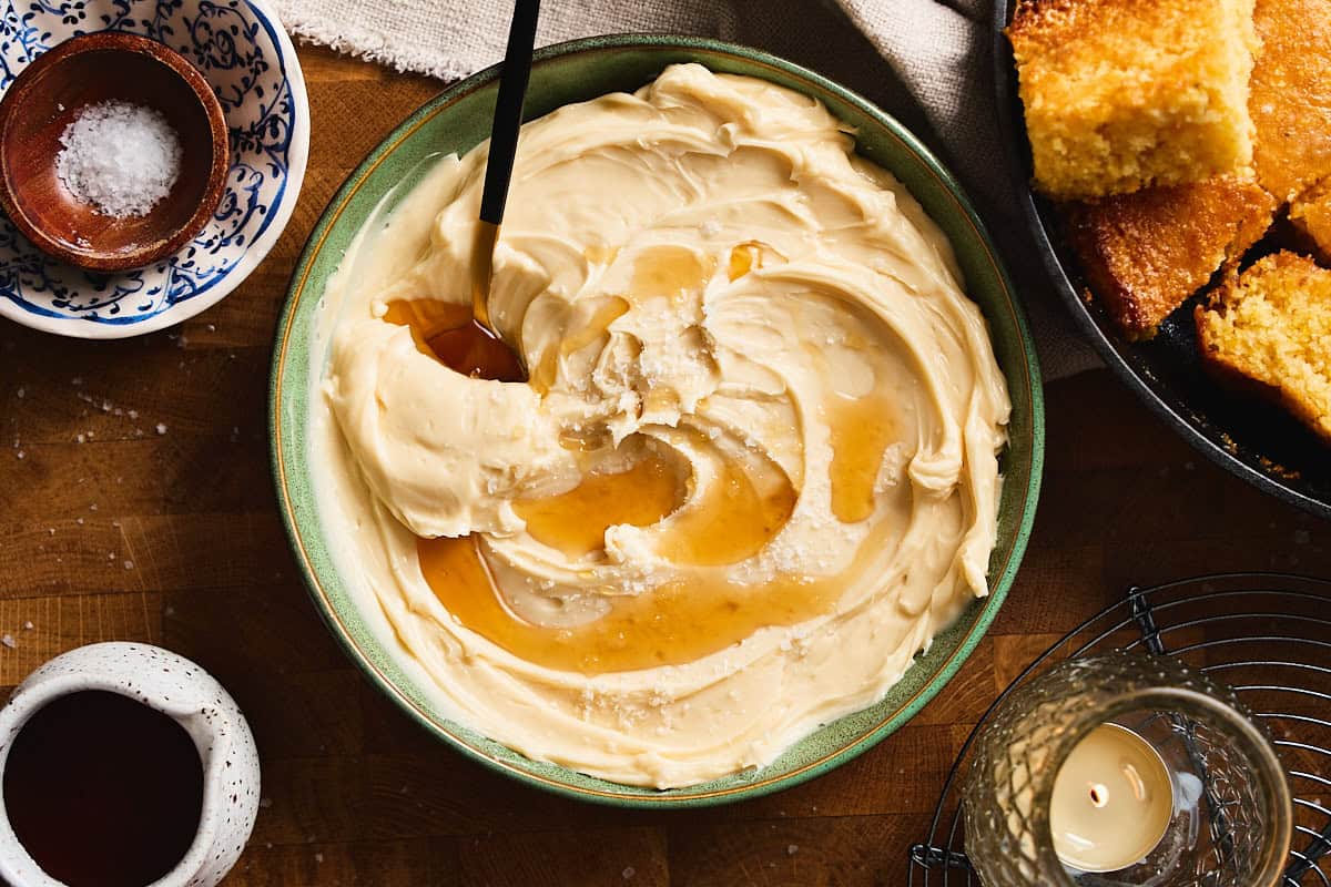 Whipped Maple Butter Recipe (Easy! Just 2 Ingredients!) - A Full Living