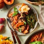 Buttery Peach Pork Chops.