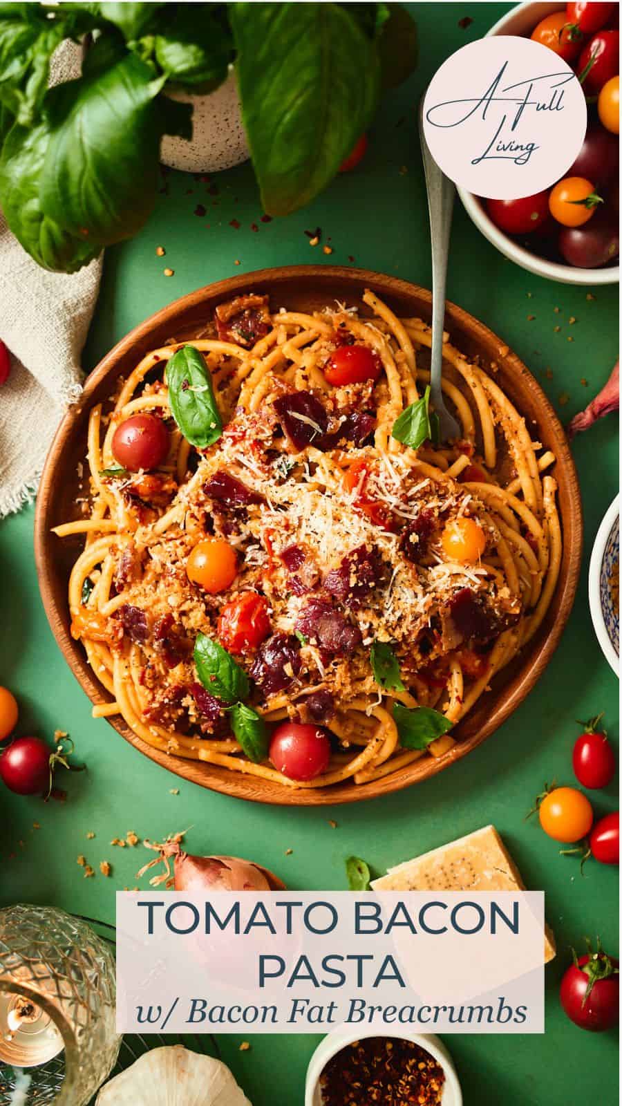 Tomato Bacon Pasta Pin.